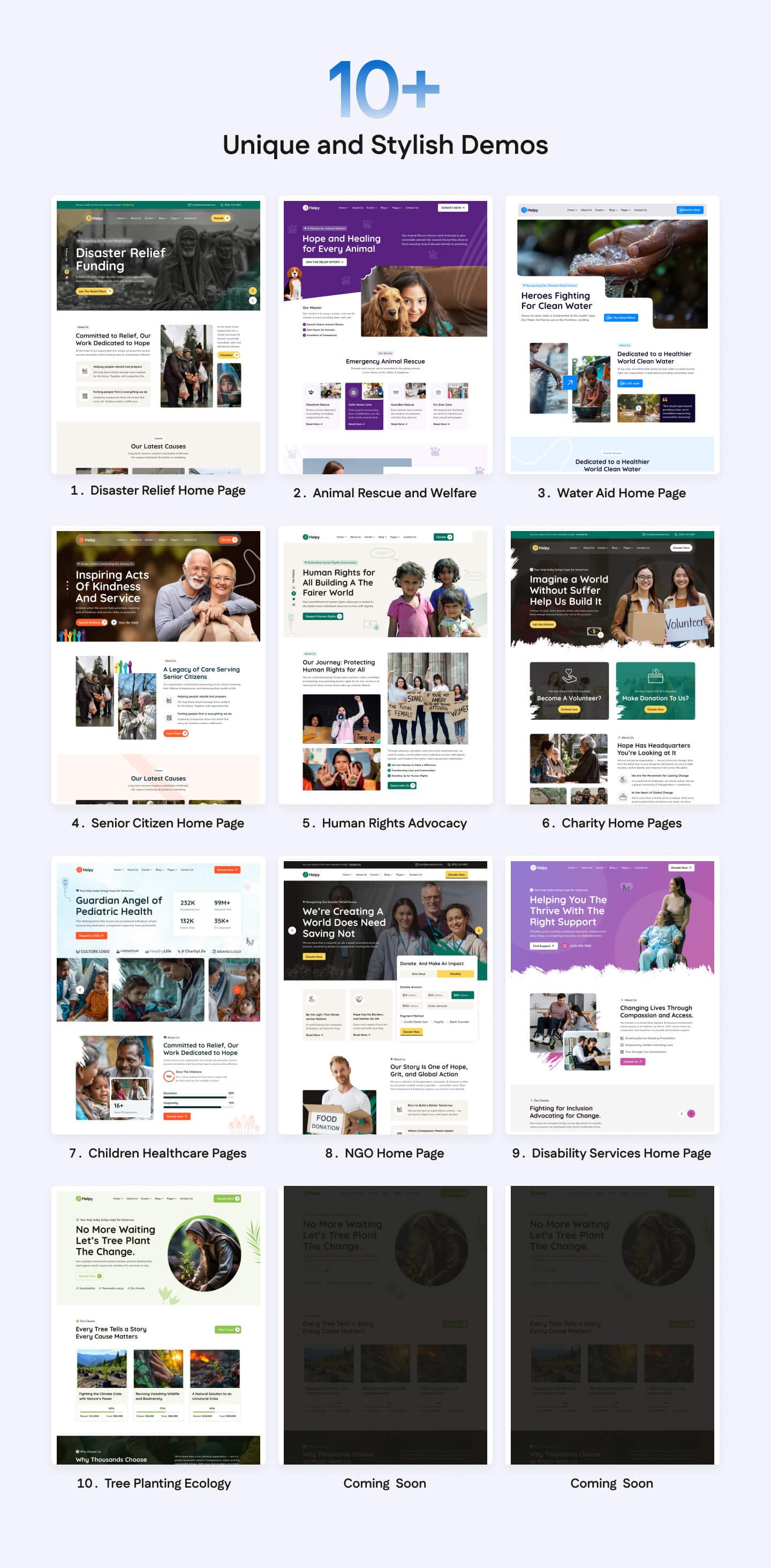 Helpy - Charity & Fundraising WordPress Theme