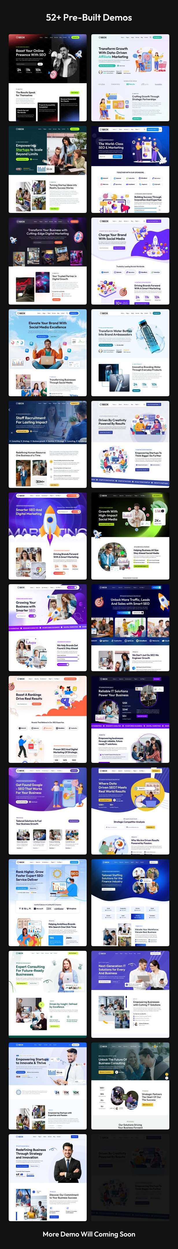 SEOX - SEO & Digital Marketing Agency HTML Template