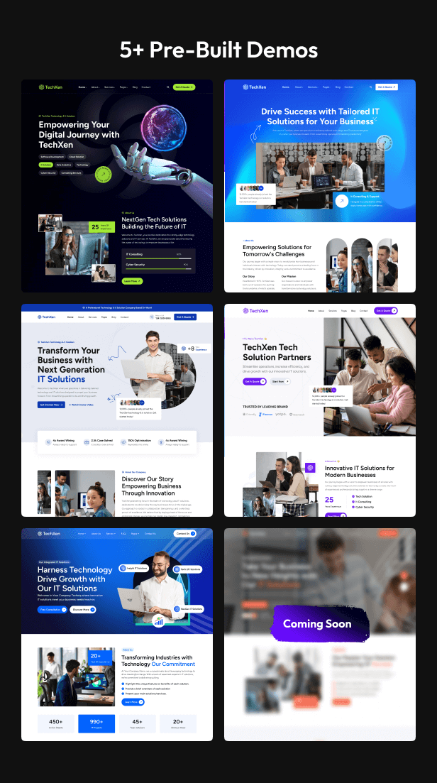 Techxen - Technology & It Solution React + NextJS Template