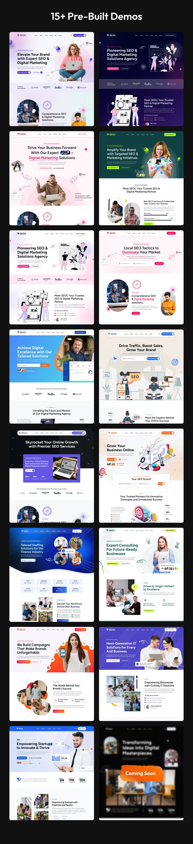 SEOC - SEO & Digital Marketing Agency HTML Template