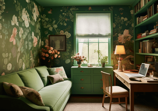 Modern living room makeover – LuxeWall