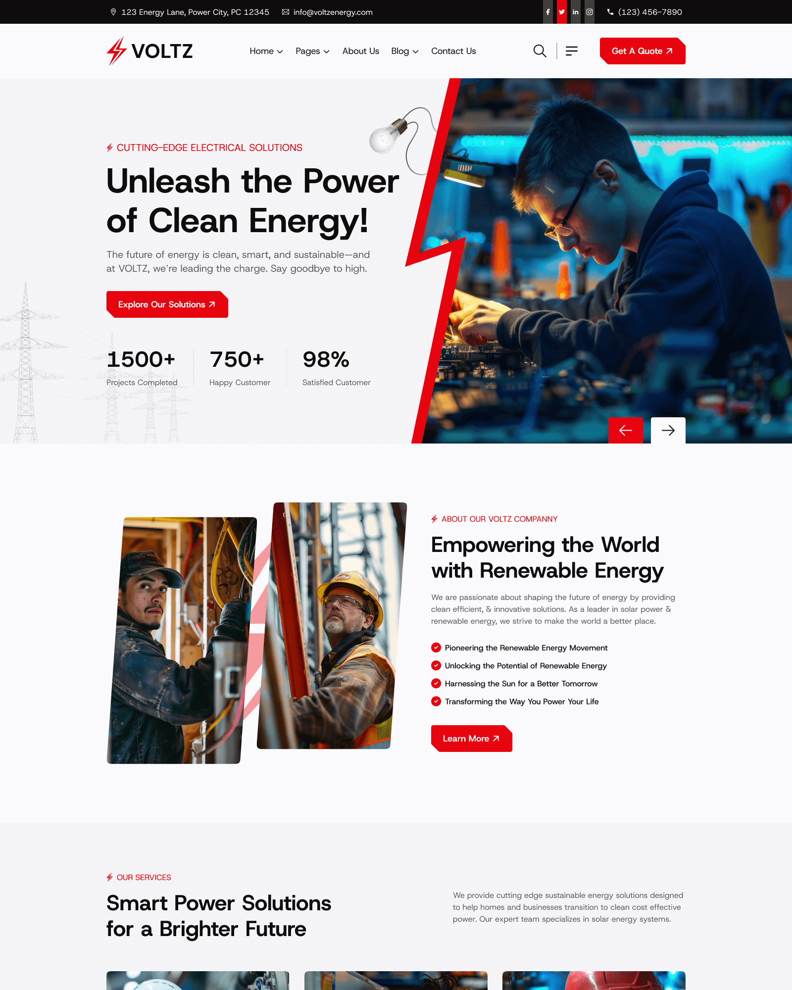 Création site énergies renouvelables solaire efficacité énergétique écologie